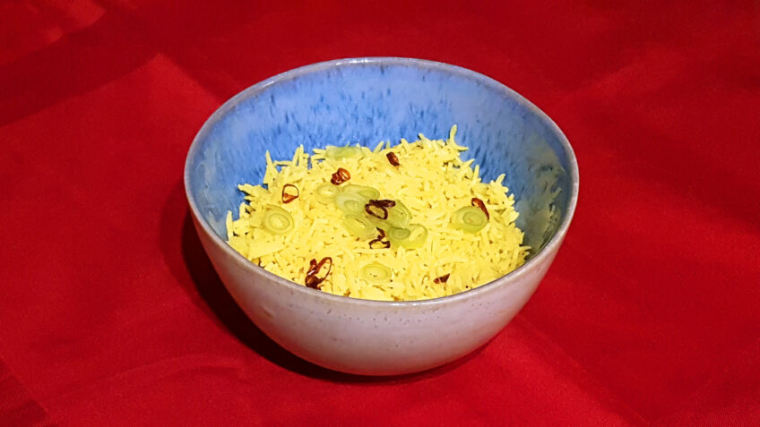 Kurkuma-Reis nach balinesischer Art – Vegane Rezepte